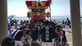 住吉神社(西江井) 布団太鼓