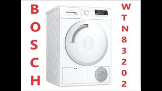 Wäschetrockner Bosch WTN83202, Inbetriebnahme, Programme, Kindersicherung aktivieren/deaktivieren