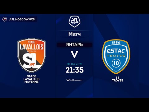 AFL20. France. Ligue 4. Day 21.Stade Lavallois Mayenne - ES Troyes