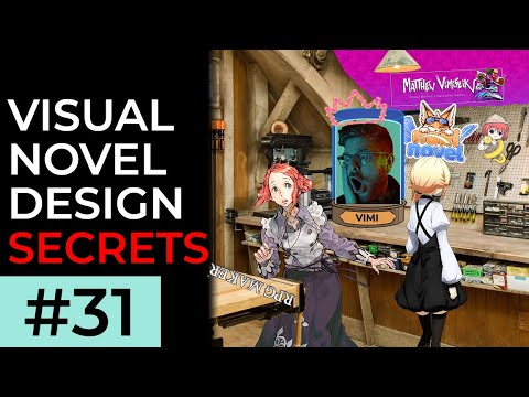 (guest Vimi!) Visual Novel Design SECRETS! - An VNture Podcast #31