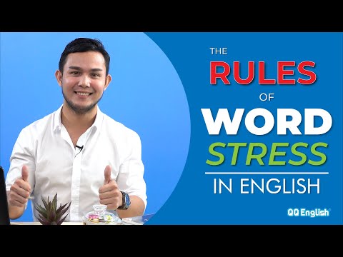 Word Stress | Helpful English Pronunciation Tips (QQEnglish)