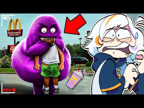 NEVER TAKE A GRIMACE SHAKE 💀😨🥤