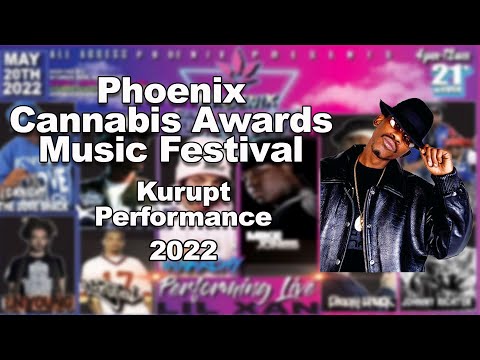 Doggpound Kurupt Performing Live at Phoenix Cannabis Awards Music Festival