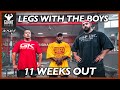LEGS WITH THE BOYS! 11 Weeks Out | 2022 Olympia