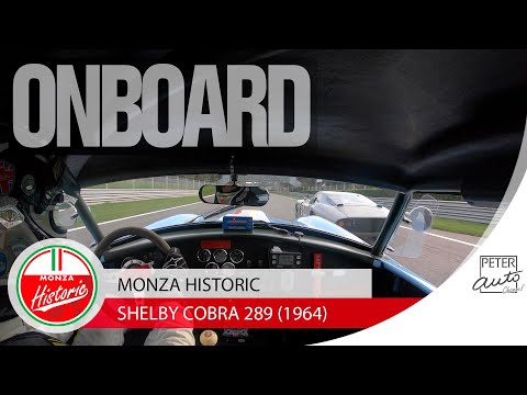 Shelby Cobra (onboard) VS Bizzarrini Strada FIRST LAP BATTLE at Monza Historic 2020