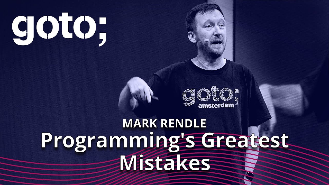 Programming's Greatest Mistakes