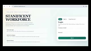 STANIFICENT WORKFORCE Overview – Smart Staff Control, Roster Scheduling, Alerts & Expense Tracking