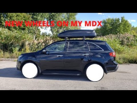 Brand new wheels on my Acura Mdx
