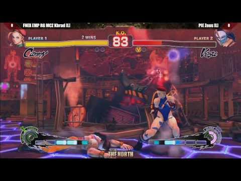 SSF4 AE2012 Grand Final FNEX EMP RG MCZ Kbrad vs PIE Zeus - Defend The North Tournament
