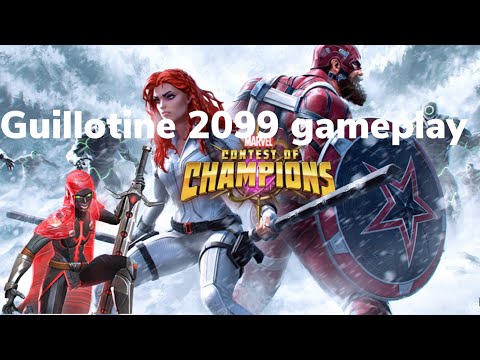 Marvel Contest Of Champions 6 Star Rank 2 Guillotine 2099 Gameplay