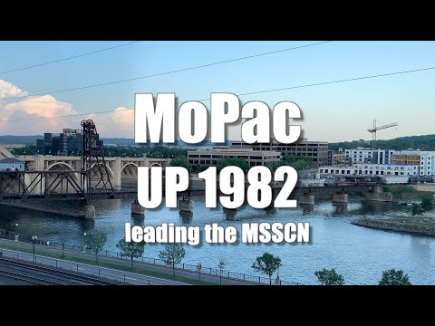 Union Pacific Heritage Missouri Pacific "MoPac" | UP 1982 in the Twin Cities