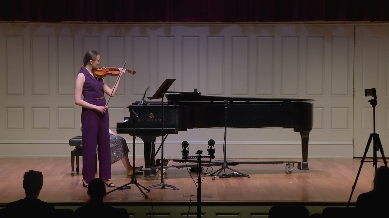 Promotional video thumbnail 1 for Lauren Oeser, Violinist
