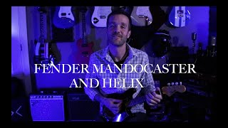 Video thumbnail for Fender Mandocaster - Electric mandolin review and demonstration played through a Helix. by Scott Stevens
