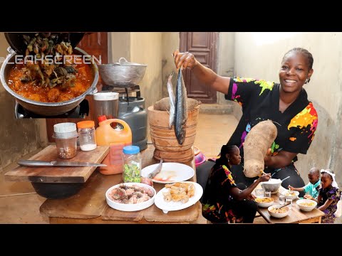 #COOKING DELICIOUS IKOKORE IJEBU RECIPE !! | LET'S MAKE NIGERIAN NATIVE FOOD WATER YAM POTTAGE...