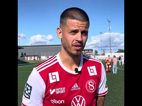 Alexandar Mutic efter debuten mot SAIK