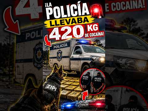 LA POLICÍA LLEVABA 420 KG DE COCAÍNA