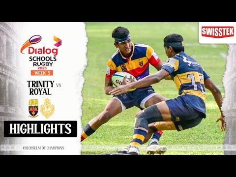 HIGHLIGHTS - Trinity College vs Royal College - Dialog Schools Rugby League 2025