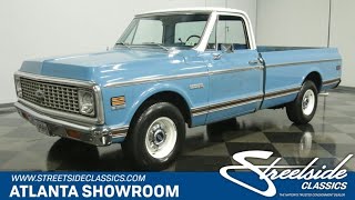 Video Thumbnail for 1972 Chevrolet C/K Truck Cheyenne