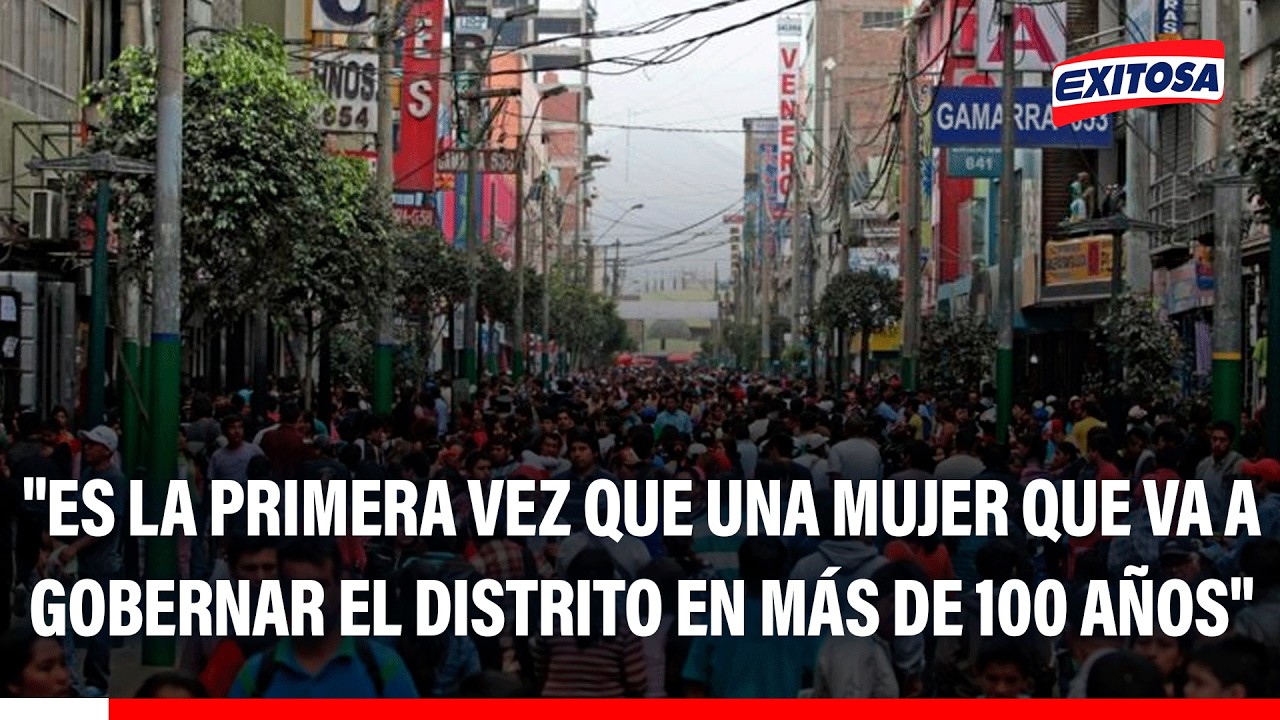 🔴🔵 Susana Saldaña es la virtual alcaldesa de La Victoria