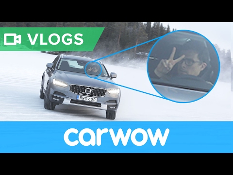 Volvo V90 Cross Country review - sliding about on ice | Mat Vlogs