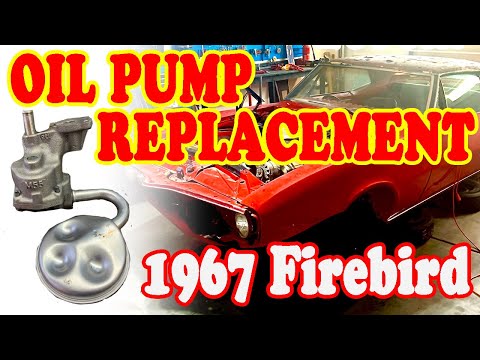 How to replace oil pump and install pickup screen in the car on a Small Block Chevy 350 PART 6