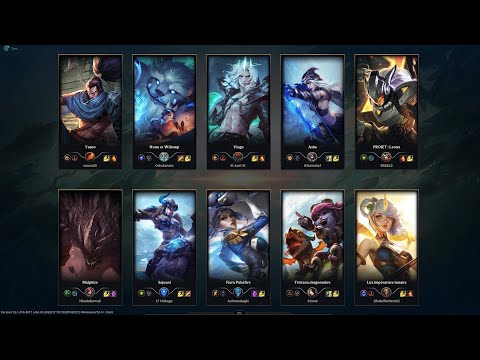 League of Legends - Season 12: Ranked Placement Game #1