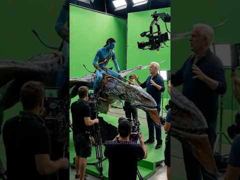 Avatar Behind the Scenes — Flying Scene #avatar #movie #behindthescenes #bts #film