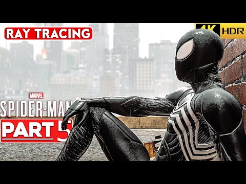 SPIDER-MAN 2 Venom Symbiote Suit Gameplay Walkthrough Part 5 [4K60FPS HDR RAY TRACING] No Commentary