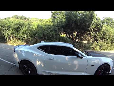 2018 Chevy Camaro SS 1LE Startup, Revs, And Fly-Bys with AFE Axleback Exhaust