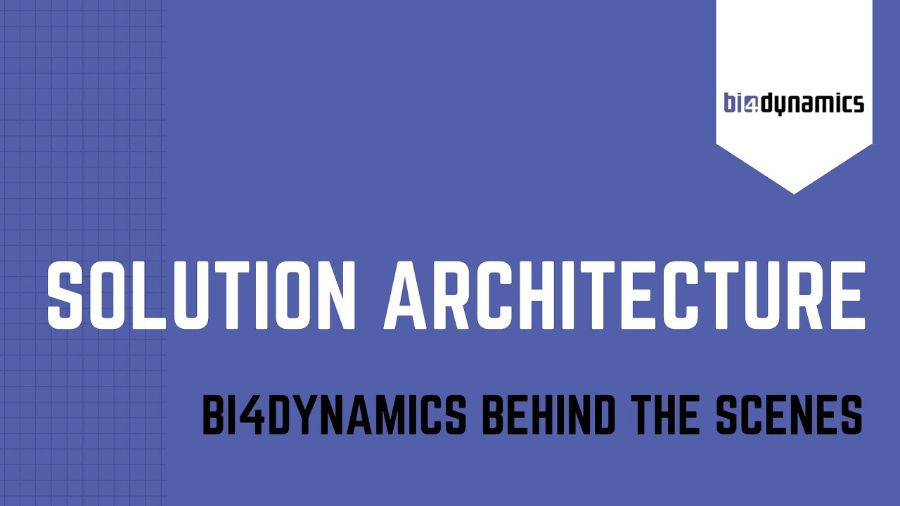 BI4Dynamics Technical Introduction