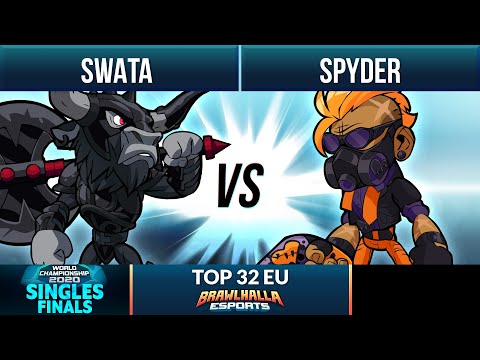 Swata vs Spyder - Top 32 - Brawlhalla World Championship 2020 - 1v1 EU