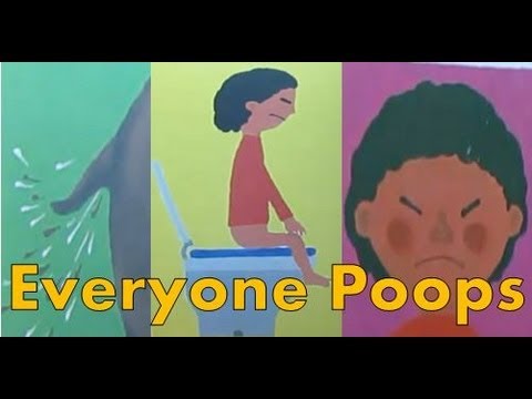 Everyone Poops: by Taro Gomi - Read by GaryTheCoconut