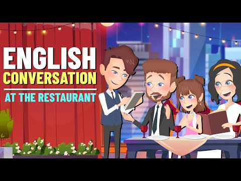 English Conversations At the Restaurant (A1-A2) | English Speaking Practice with Slow English