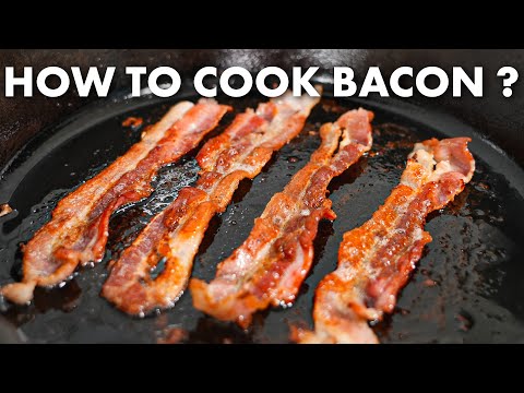 How to Cook Bacon on the Stove - Cast Iron Skillet