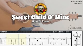 Download lagu Sweet Child O’ Mine - Guns N' Roses | Fingerstyle Guitar | TAB   Chords   Lyrics mp3 Download lagu Sweet Child O’ Mine - Guns N' Roses | Fingerstyle Guitar | TAB   Chords   Lyrics mp3