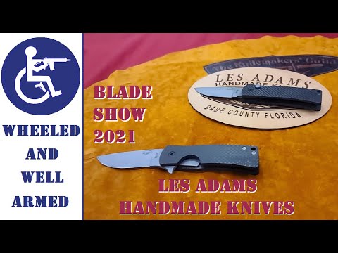 Les Adams Handmade Knives, #Les_Adams_Handmade_Knives, #BladeShow, #BladeShow2021