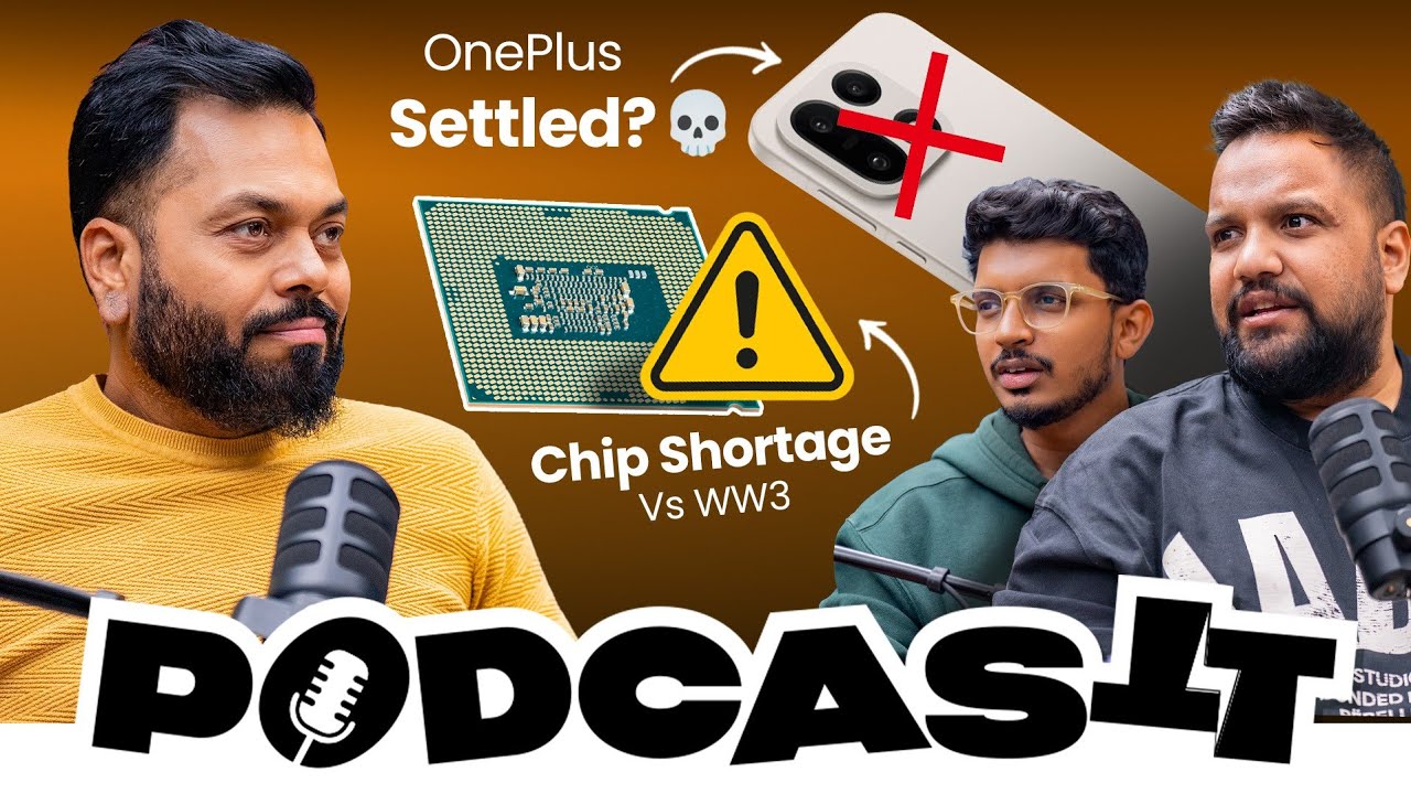OnePlus Settled?, Phone Prices & WW3, 8bit or 10bit?🥴, Apple Masterstoke | #PodcasTT🎙️