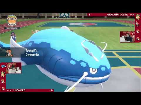 Pokémon VGC Swiss R8 Luca Paz V Giovanni Costa VG Day 1 2023 Orlando Regional Championships