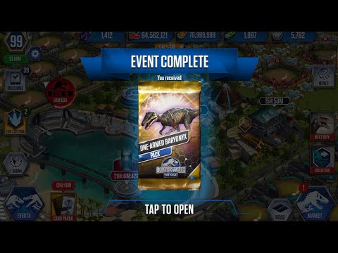 ONE-ARMED BARYONYX PACK - Jurassic World The Game (EP-945)