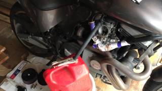 How To Drain A Motorcycle Gas Tank
