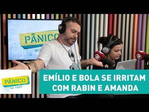 Emílio e Bola se irritam com Rabin e Amanda: "a maconha não tem validade, né, vagabundo?"