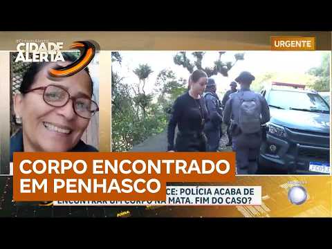 Caso Berenice: corpo encontrado em penhasco pode ser de cozinheira desaparecida