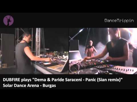 DUBFIRE plays "Dema & Paride Saraceni - Panic" @ Solar Dance Arena - Burgas