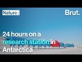 24 hours on a research station in Antarctica