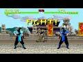 Mortal Kombat Komplete Mugen MK1 Sub Zero Gameplay