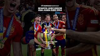 Spanyol Ukir 5 Rekor seusai Juara Euro 2024, Tim Pertama dengan Torehan Selalu Mengemas Kemenangan