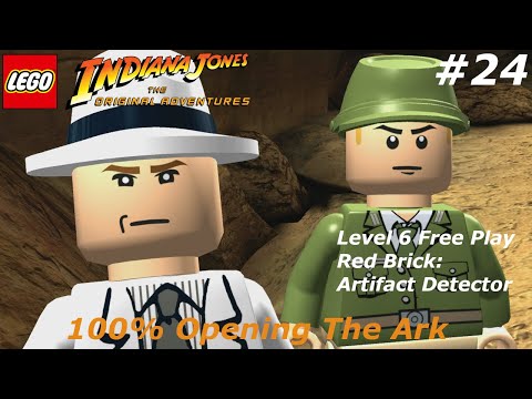 Lego Indiana Jones 100% Walkthrough Part 24 No Commentary 100% Opening The Ark