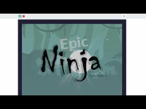 playing 'epic ninja' on scratch by griffpatch! (scratch)
