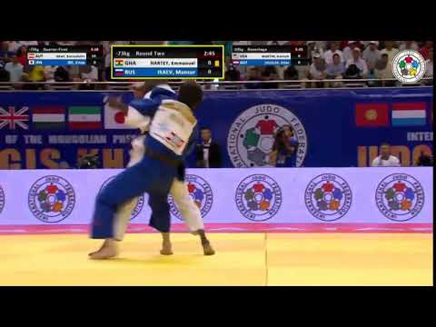 Мансур Исаев Лучший бросок В историй Дзюдо