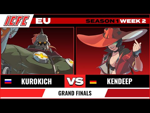 kurokich (Potemkin) vs KenDeep (I-NO) Grand Finals - ICFC GGST EU: Season 1 Week 2